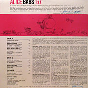 ALICE BABS / Alice Babs '67